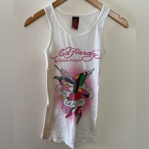 Ed Hardy Women's Tank Top Size O/S